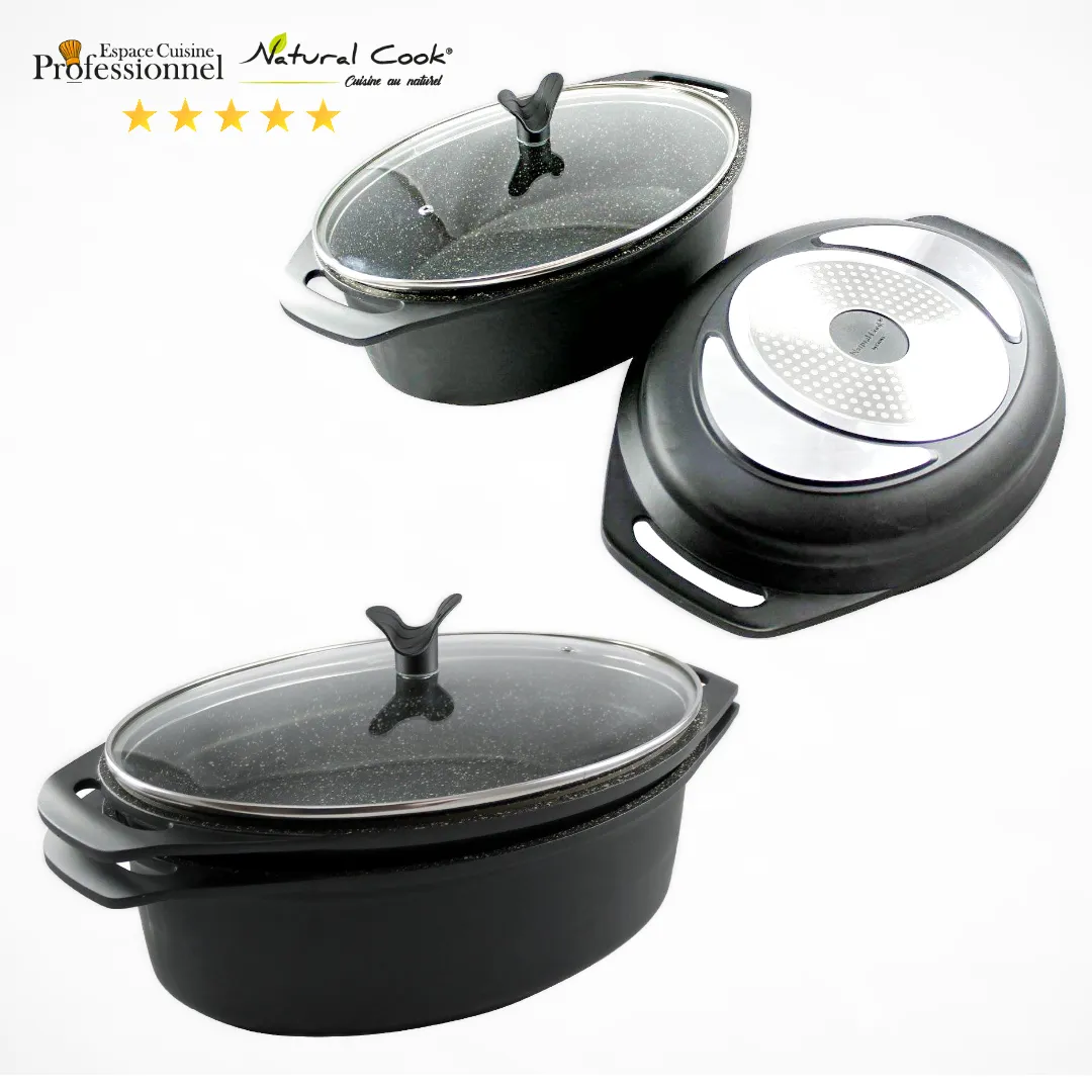 Cocotte 7L - Cocotte 3,5L 3 pièces Espace Cuisine Professionnel